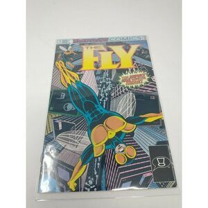 FLY Inaugural issue #1 MPACT COMIC NEWSSTAND STRAZEWSKI PAROBECK BIGLEY 1991